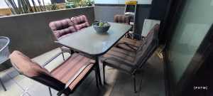Used out door dining set