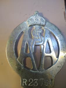 Royal Automobile Association of South Australia car grill badge