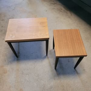 Three low side tables 