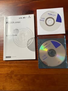 Canon Pixma Mp800 Printer User Guide & Set up CDs