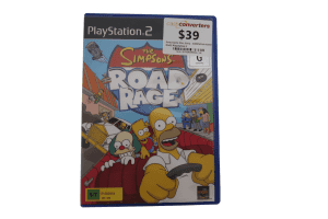 Sony Game Disc PS2 SIMPSONS ROAD RAGE 017100249834
