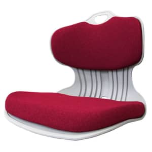 Samgong Red Slender Chair Posture Correction Seat Floor LoungeStackabl