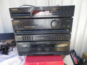 Pioneer Stereo Double Cassette Deck Amplifier Model DC-Z73 Made in Ja