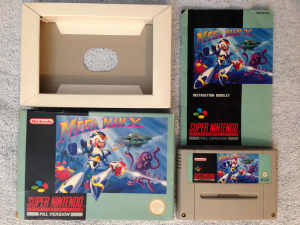 Mega Man X Super Nintendo Complete PAL Australian SNES