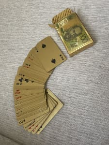 Golden Poker EC-GPC/AU Foil Pack of Card