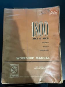 Austin 1800 workshop manual