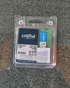Micron Crucial Sodimm DDR4 16GB Kit 2x 8gb memory RAM sticks laptop