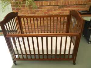 Baby Cot and Matress plus Stroller and change pad