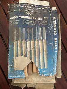 Wood turning chisels