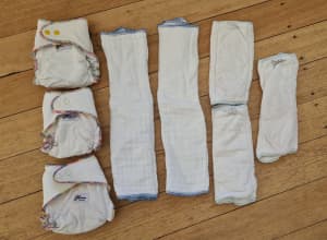 Baby Beehinds Fitted Night Cloth Nappies Nappy Hemp Bamboo Grovia