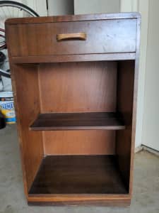 Art deco style bedside or lamp drawer