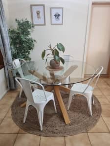 150cm Todd Dining Table with 6 chairs