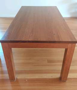 Recycled Blackbutt 6 seater dining table