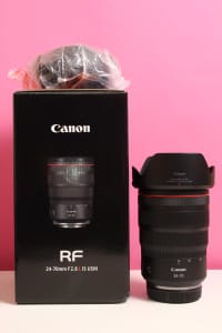 Canon RF 24-70mm f/2.8 L IS USM Zoom Lens Full Frame Mirrorless EXC !
