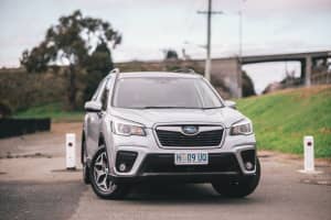 2018 Subaru Forester S5 MY19 2.5i CVT AWD Silver 7 Speed Constant Variable Wagon