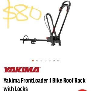 Yakima front loader roof rack model with locks