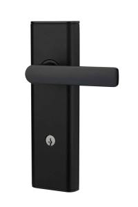 Nexion Vision Locksets Black - Front Door Handle - New