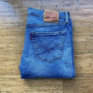 Levis 541 Jeans Mens Athletic Tapered Blue - Size W34 L30