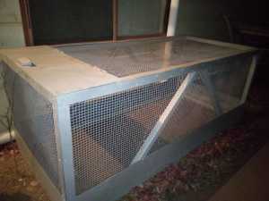 Rabbit/guinea pig/quail cage