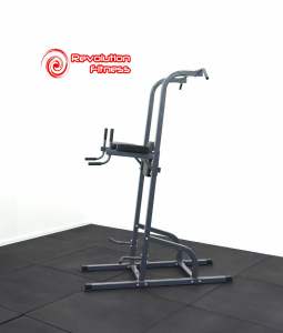 POWER TOWER REVOLUTION FITNESS - FOR PERFORMING CHIN-UPS, DIPS & MORE