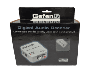 Gefen TV Digital Audio Decoder Gtv-Dd-2-Aa Audio Mixer