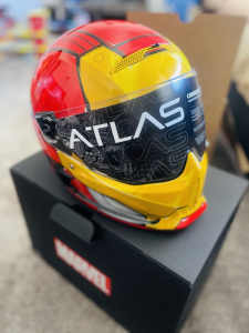 Atlas 4.0 Carbon - IRONMAN Marvel Helmet