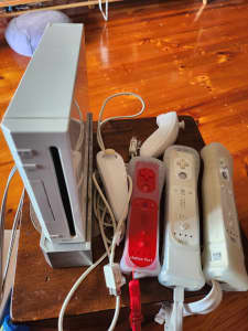 Nintendo WII and Accessories - priced separately