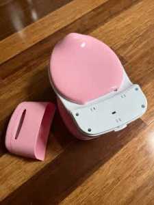 FREE! Unused pink and white toilet potty for kids aged 12mths 