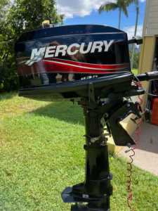 4hp Mercury 2 stroke outboard motor