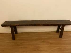 Chinese bench solid wood