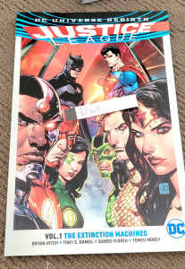 Justice league and spider man comics