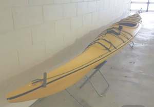 Storm, Current Designs, Sea Kayak, 5.18 metres includes paddle.