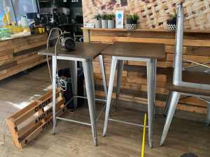 Cafe tables and chairs