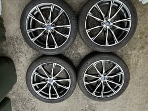 Brz oem wheels and sport 4 tires