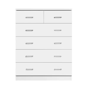 Artiss Tallboy Dresser Table 6 Chest of Drawers Cabinet Bedroom Storag