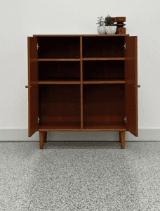 Vintage / Mid Century Teak Multi-Functional Cabinet - 80cm W 97cm H