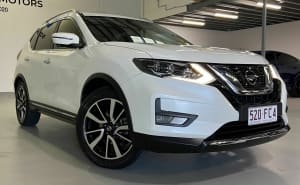 2019 Nissan X-Trail TI Pearl White Auto Active Select Wagon