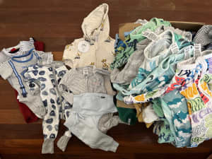 Newborn to 6months baby clothing. Bonds, Ollies Place, Disney and more