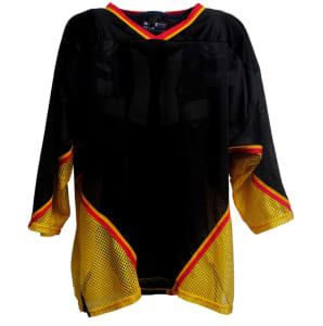 AK Lacrosse/Inline Hockey Jersey - Black/Gold/Red - 3XL