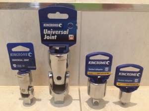 Brand New Kincrome Socket Adaptors and Universal Joints