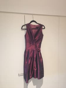 Wrap Cocktail Dress, Size 8