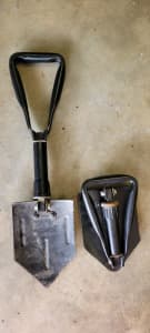 Camping gear shovel cast iron pans light/fan 