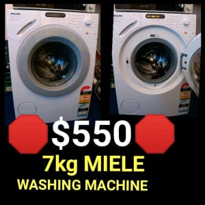 WORKING WELL, MIELE 7KG WASHING MACHINE, CAULFIELD AREA CAN DELIVER 