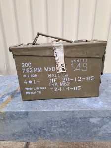 Ammunition Box - Ex Army - Waterproof - Great condition