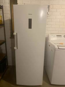 Haier 285L Upright Freezer White near new for sale