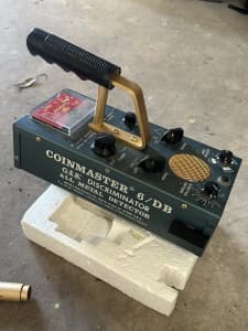Coinmaster metal detector White’s electronics USA vintage