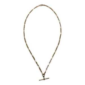 9ct Yellow Gold Figaro Necklace 11.56G 276354