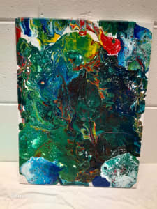Acrylic pour painting 