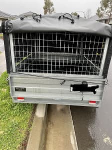 Galvanised 6x4 caged trailer excellent condition