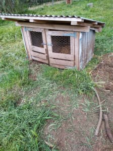 Duck / Rabbits / Guinea pig double house / hutch